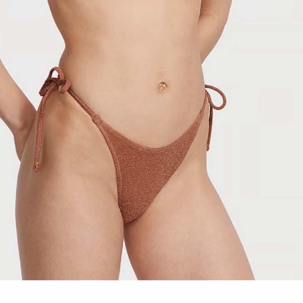 Victoria's Secret Shimmery Brazilian bikini bottom
